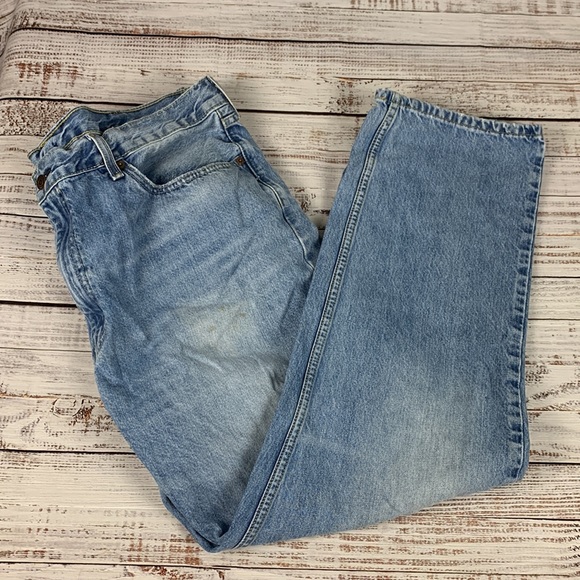 Levi Strauss “505” Straight leg blue jeans size 40 - Picture 4 of 15